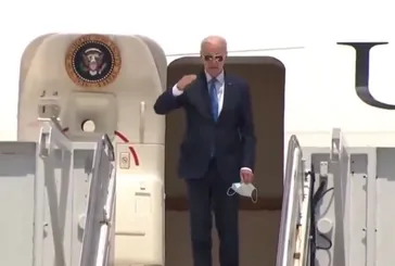 ABD Başkanı Joe Biden, başkanlık yarışından çekilmesinin ardından ilk kez görüntülendi