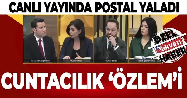 Halk TV sunucusu Özlem Gürses'ten canlı yayında skandal ...