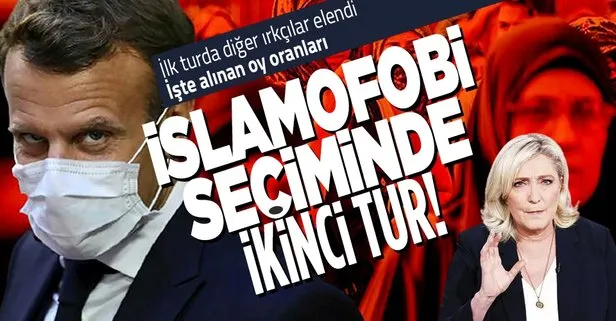 SON DAKİKA: Fransa’da cumhurbaşkanlığı seçimi günü: Macron ile Marine Le Pen ikinci tura kaldı