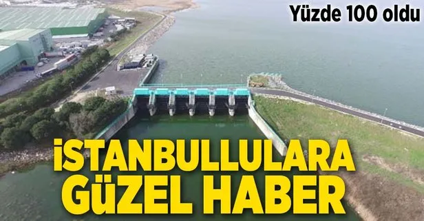 İstanbullulara müjde! Yüzde 100 olarak ölçüldü