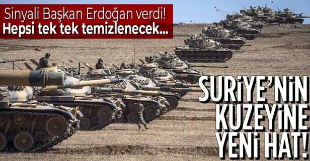 Başkan Erdoğan sinyalini vermişti! Suriye’ye yeni güvenlik kuşağı! Hepsi yok edilecek...