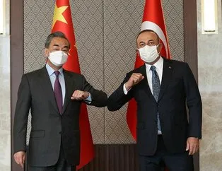 Bakan Çavuşoğlu Çinli mevkidaşı Yi ile görüştü
