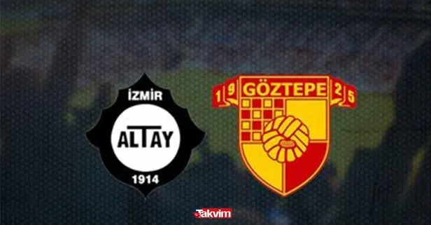 İzmir derbisi CANLI İZLE: Altay Göztepe maçı canlı izleme yolları! Altay Göztepe maçını şifresiz veren kanallar
