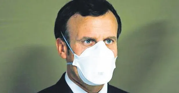Fransa Cumhurbaşkanı Emmanuel Macron maske stokçularını tehdit etti