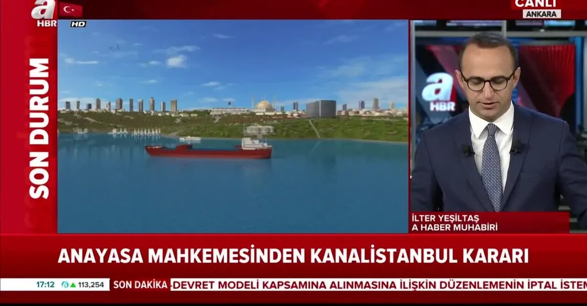 AYM'den CHP'nin Kanal İstanbul talebine ret