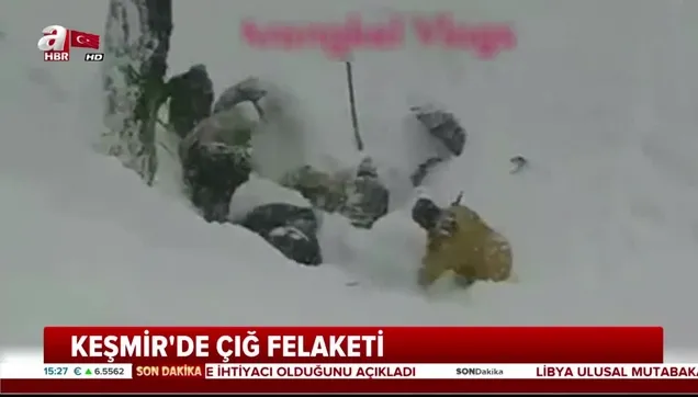 Keşmir'de çığ felaketi: En az 57 ölü!