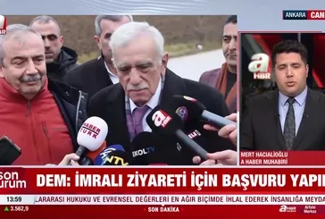 DEM: İmralı ziyareti için başvuru yapıldı