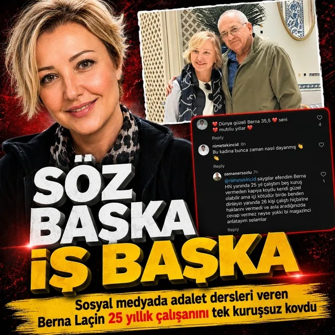 Hak, hukuk, adalet diyen Berna Laçin’in 25 yıllık çalışanı Osman Ersözlü konuştu: Beş kuruş vermeden beni kapıya koydu