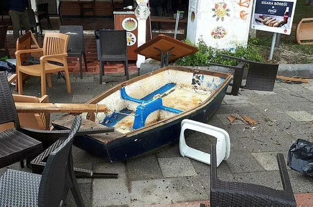 Hortum Bodrum’u savaş alanına çevirdi