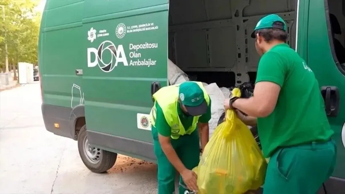 Bakan Kurum verileri paylaştı! DOA ile 33 milyon ambalaj toplandı