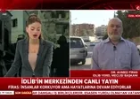 İdlib kent merkezinden ilk canlı yayın