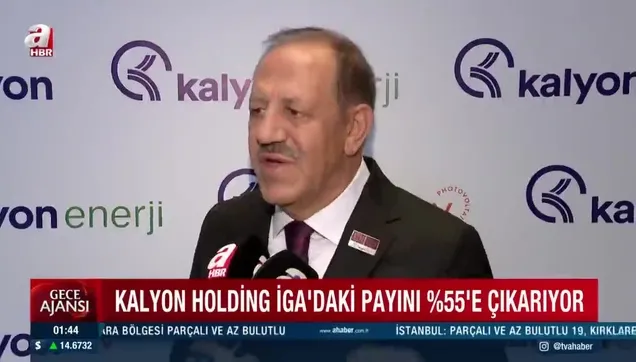 Kalyon Holding İGA İstanbul Havalimanı'ndaki payını yüzde 55'e çıkardı
