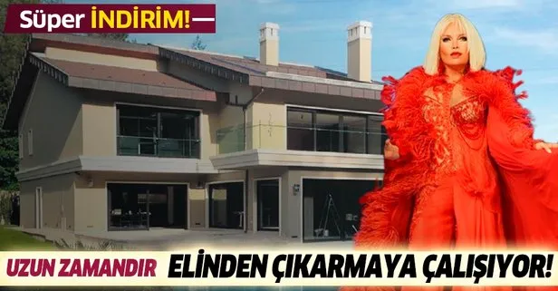 Ajda Pekkan, elinden çıkarmaya çalıştığı villasında indirim üstüne indirim yaptı