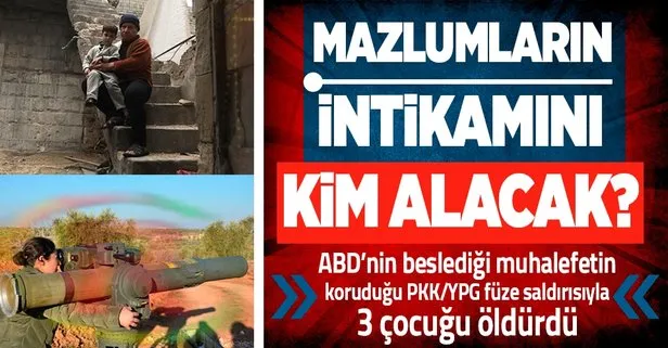 Afrin’deki füze saldırısında 3 çocuğu ölen İdlibli yoksul aile, bölücü terör örgütü PKK/YPG’den hesap sorulmasını istiyor