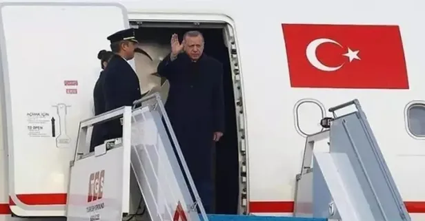 Başkan Recep Tayyip Erdoğan Katar'dan ayrıldı