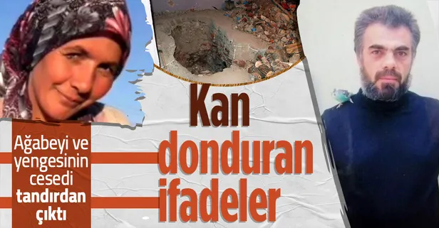 Kayseri'deki tandır cinayetinde kan donduran ifadeler! Ağabeyi ve yengesini boğup tandıra atmış