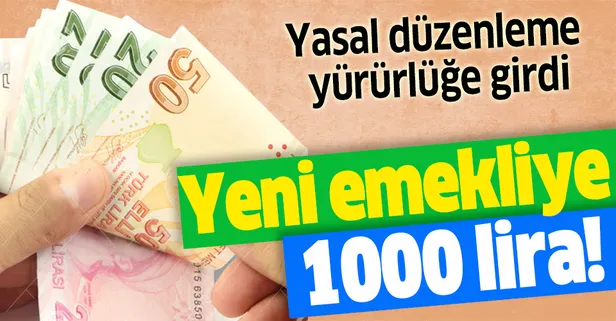 Yeni emekliye 1.000 TL! SSK, Bağ-Kur ve memur emeklisi bayram ikramiyeleri ne zaman ödenecek? Tarih yaklaştı...