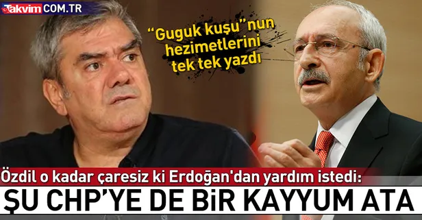 Özdil'den Erdoğan'a: Şu CHP'ye de kayyum ata