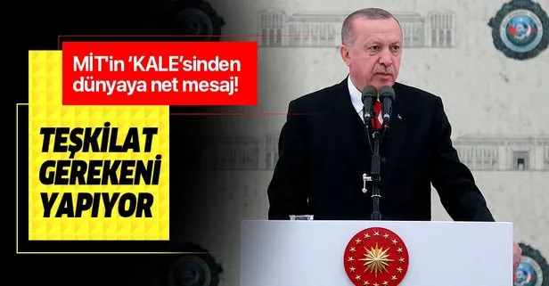 Son dakika: Başkan Erdoğan’dan MİT’in yeni binasının açılış töreninde önemli açıklamalar