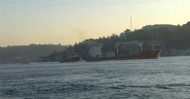 Son dakika: İstanbul Boğazı’nda arızalanan gemi sürüklendi