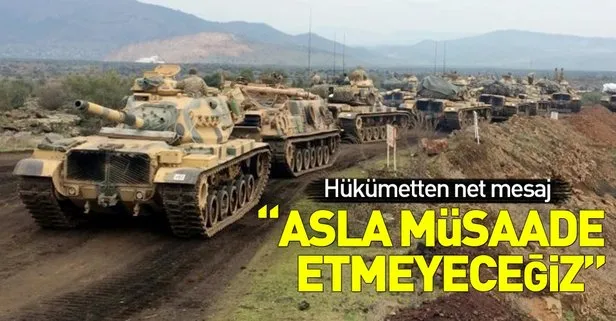 Hükümetten net mesaj: Asla müsaade etmeyeceğiz