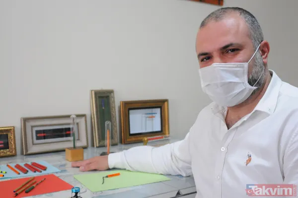 İnternetten görüp başladı! 7 yıldır kurşun kalem ucuna figürler işliyor! 200'ün üzerinde çalışması var - 27