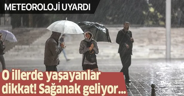 Meteoroloji’den son dakika sağanak yağış uyarısı | 26 Ağustos İstanbul, İzmir, Ankara hava durumu
