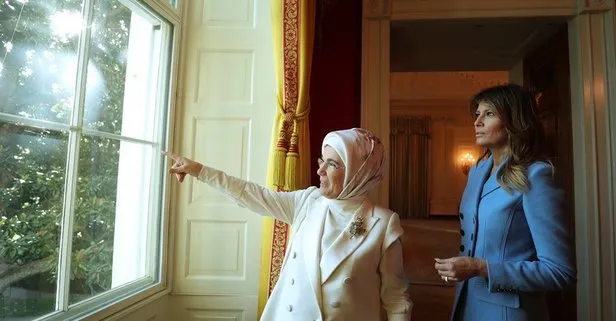 Emine Erdoğan’dan  Melania Trump’a ev sahipliği için teşekkür
