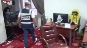 Kuytul operasyonundan yeni görüntüler: Dijital materyalleri ve hard diskleri kaçırmışlar