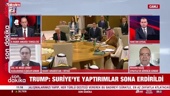 ABD Başkanı Trump: Suriye'ye yaptırımları kaldırıyoruz