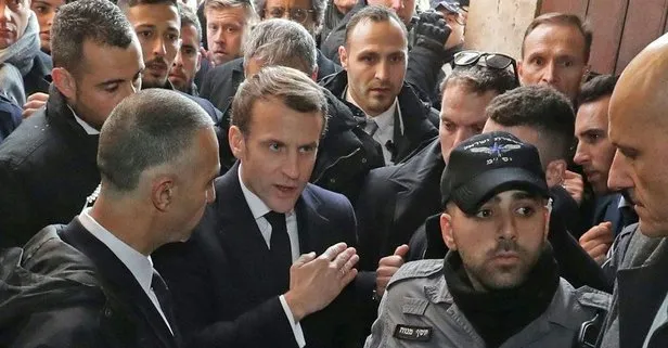 Macron’dan İsrail polisine fırça