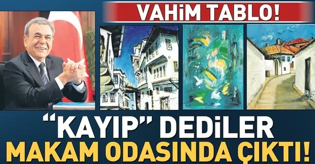 CHP’li belediyede kayıp tablo skandalı