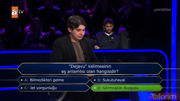 Kim Milyoner Olmak İster'de seyirciye güvendi yarışmadan elendi! Geceye damga vuran o soruyu kimse bilemedi! - 49