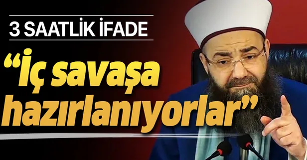 Ahmet Mahmut Ünlü, Emniyet'te tam 3 saat "selefi dernekler silahlanıyor" iddiasını anlattı