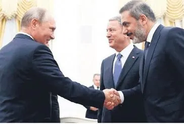 Fidan Putin ile görüştü