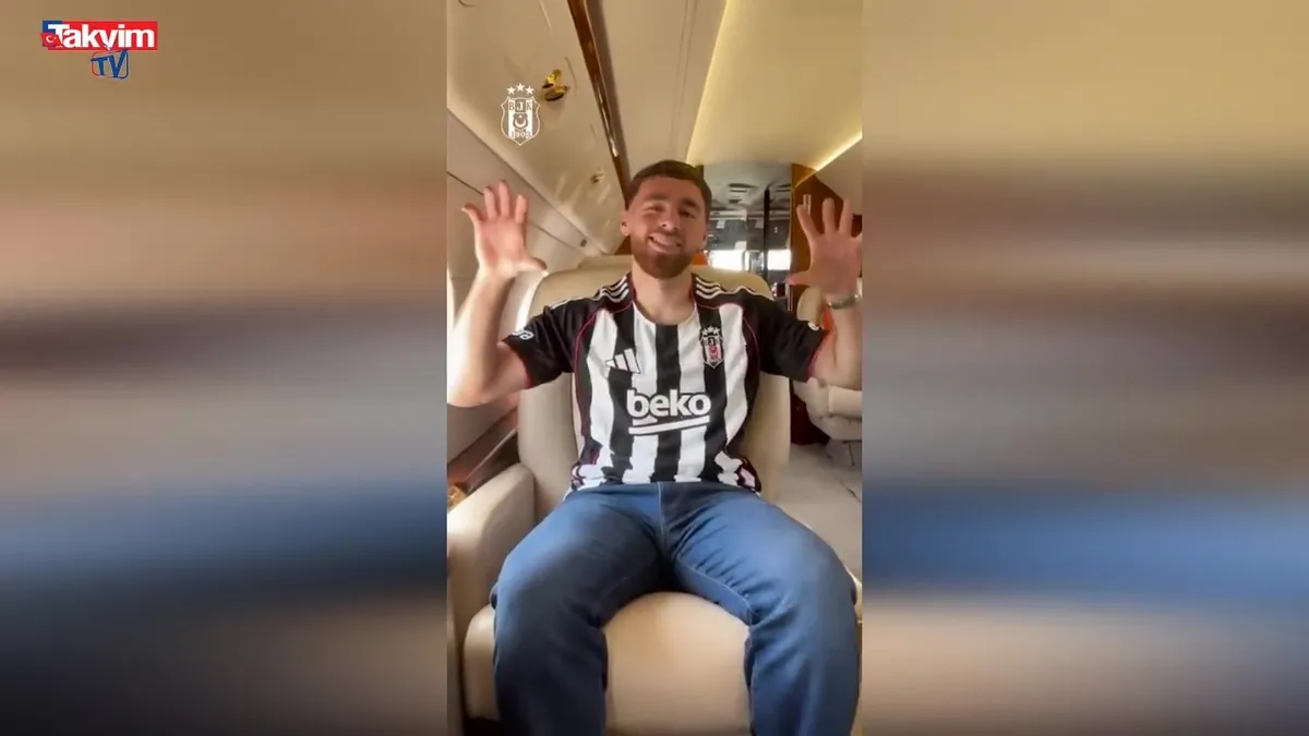 Beşiktaş'tan Orkun Kökçü videosu