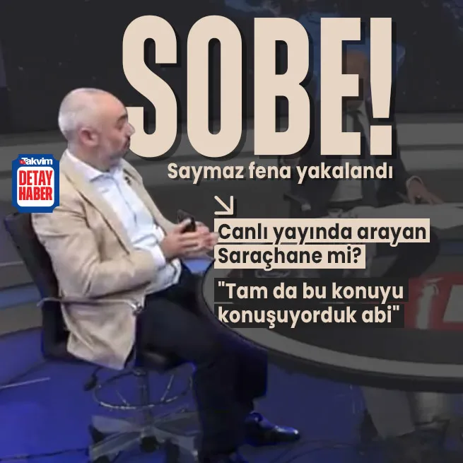 İsmail Saymaz fena yakalandı: Tam da bu konuyu konuşuyorduk abi... Talimat Saraçhaneden mi?