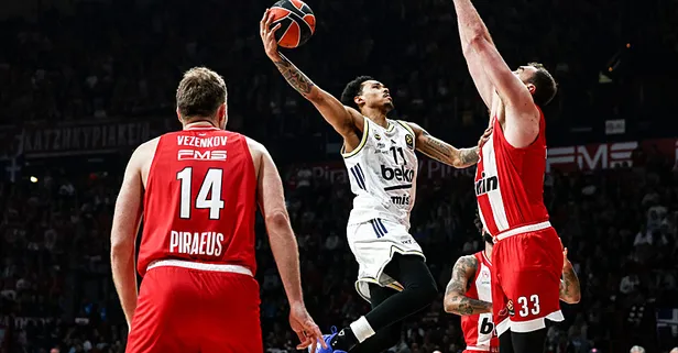 Kanarya potada mağlup! Olympiakos - Fenerbahçe Beko: 104-87 | MAÇ SONUCU