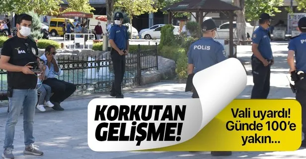 Malatya Valisi Aydın Baruş’tan tedirgin eden koronavirüs açıklaması: Günde ortalama 100’e yakın yeni vaka çıkıyor