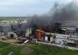 İZLE I Kırklareli’nde atık yağ fabrikasında yangın!