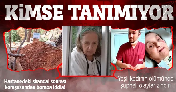 Özel Bayındır Hastanesi’nde yaşlı hastaya eziyet! Adı bilinmeyen genç muamması