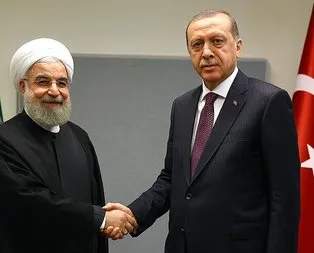Başkan Erdoğan Ruhani ile görüştü!