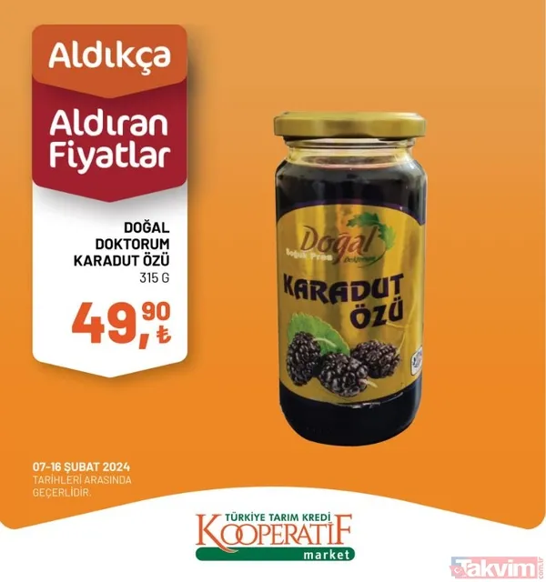 Tarım Kredi market 10-16 Şubat fiyat listesi! 41 üründe dev indirim! Peynir, 94.90 TL, Çay 54.90 TL, 6'lı kağıt havlu 54.90 TL... - 33