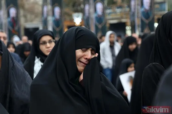 Kasım Süleymani için Ahvaz'da cenaze töreni - 27