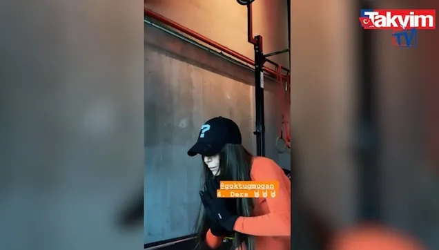 Simge Sağın Kendisini spora verdi! Paylaşımda sportif halleriyle dikkat çekti