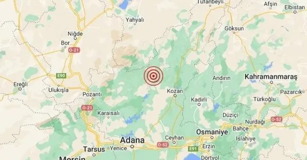 Son dakika: Adana'da deprem paniği! Sarsıntı şiddetli hissedildi | Son depremler