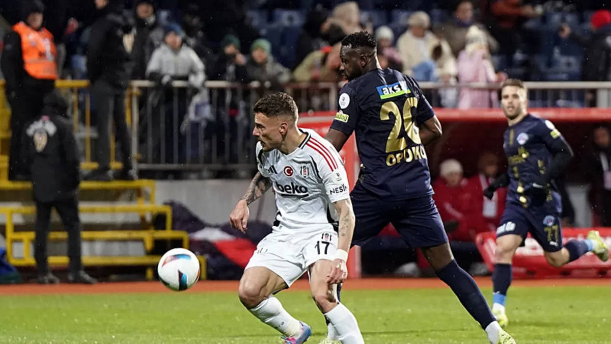 Kartal'ın kırmızı kabusu! Kasımpaşa - Beşiktaş: 1-1 | MAÇ SONUCU