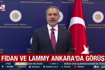 Bakan Fidan ve Lammy Ankara'da görüştü