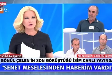 Gönül Çelen'in katili kim?