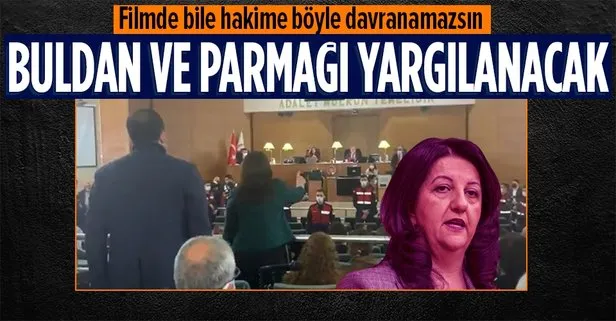 Parmak sallayan Buldan’ın dosyası Ankara’ya gönderildi